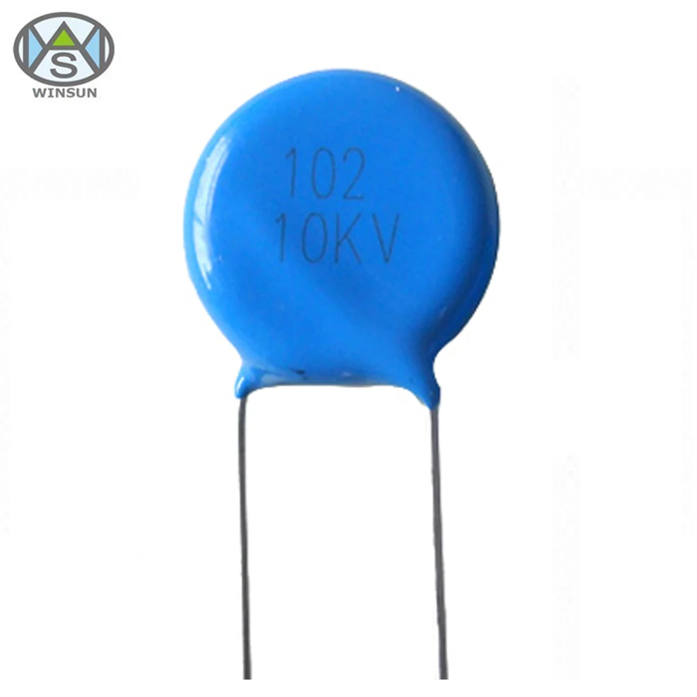 Best Price Blue High Voltage DIP Ceramic Disc Capacitor