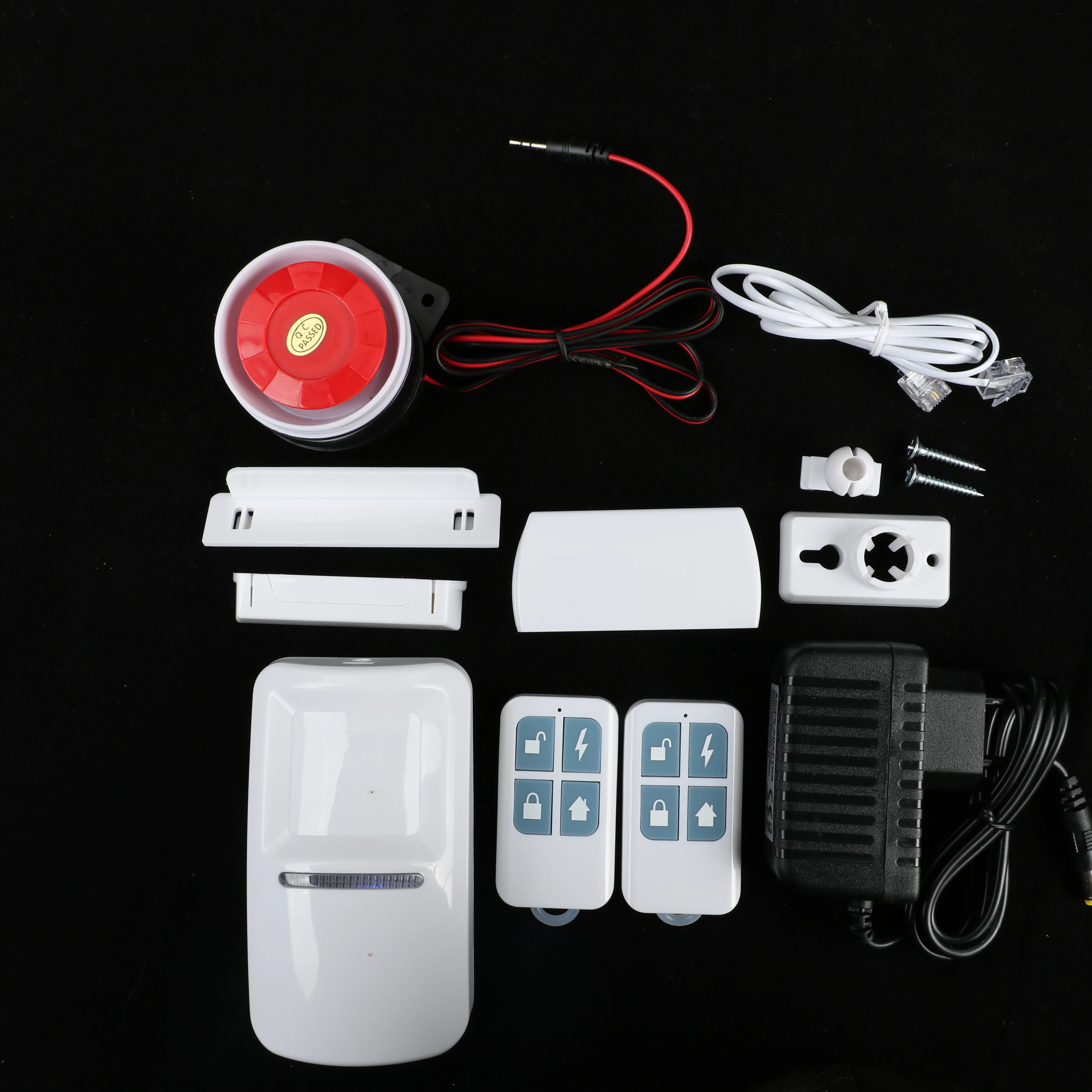 YH-3008A Dual network PSTN and GSM Alarm System Intelligent Wireless Home Burglar Security Alarm System