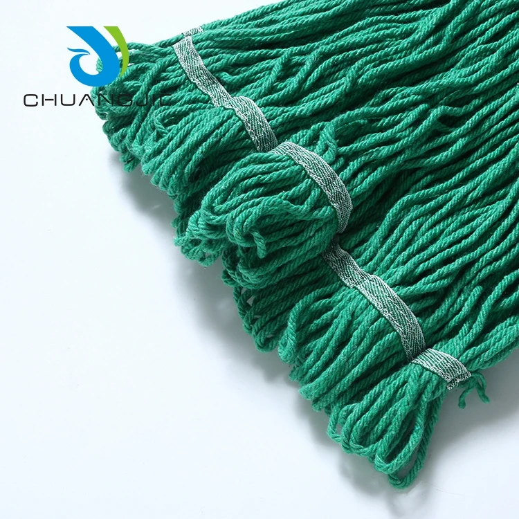 Оптовая продажа, Евророзетка для швабры из чистого хлопка, сменные насадки для влажной швабры