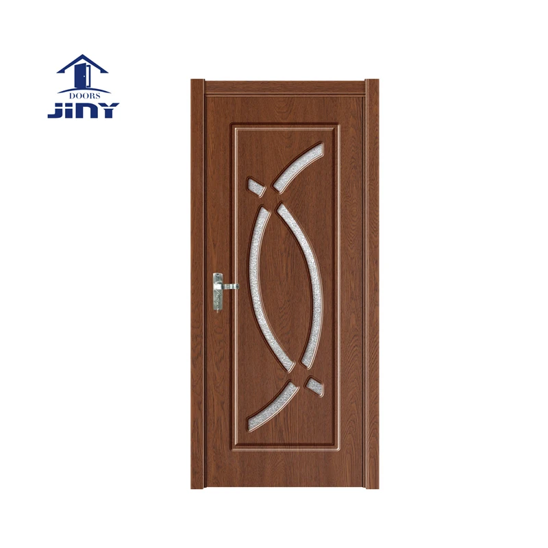 
Romania market popular mdf interior door laminated with PVC foil 