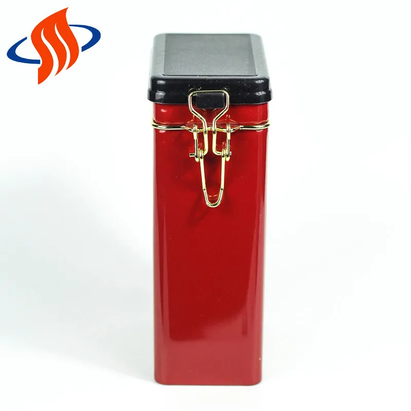 
rectangular airtight tin packing box 