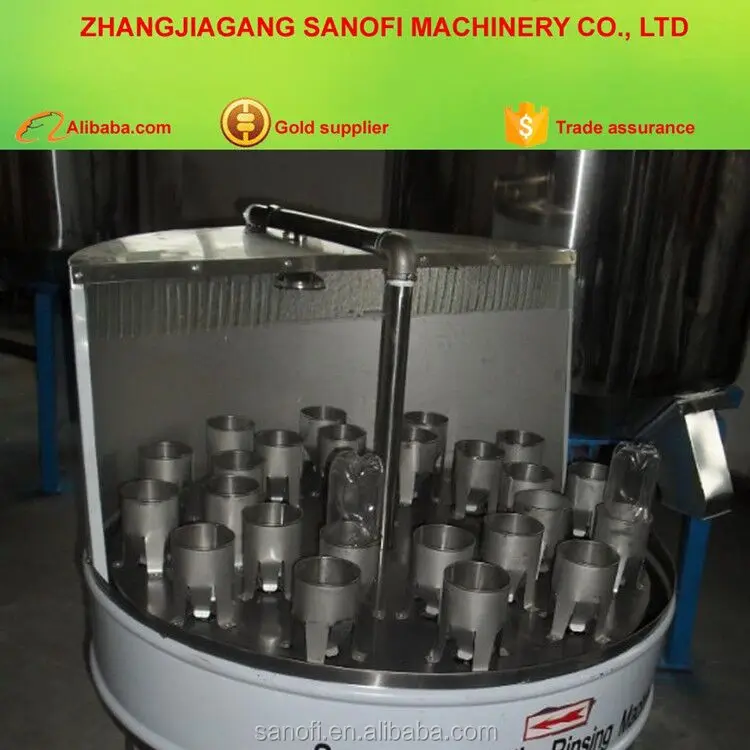 Semi-Automatic potable PET bottle washing machine /Bottle Washer