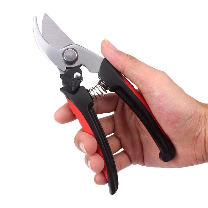 New professional garden tools anti-slip grip pruning shears