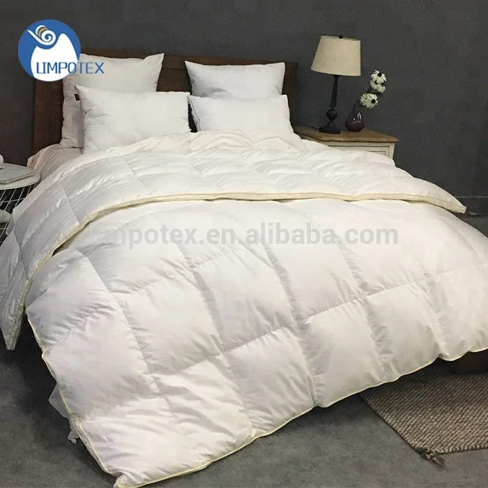 Comfortable Bed Duvet White Duck Feather Quilt Double Super Thick Down Quilt