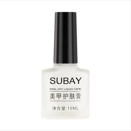 White Peel Off Liquid nail art Tape Latex Tape finger skin protected liquid Palisade Easy clean