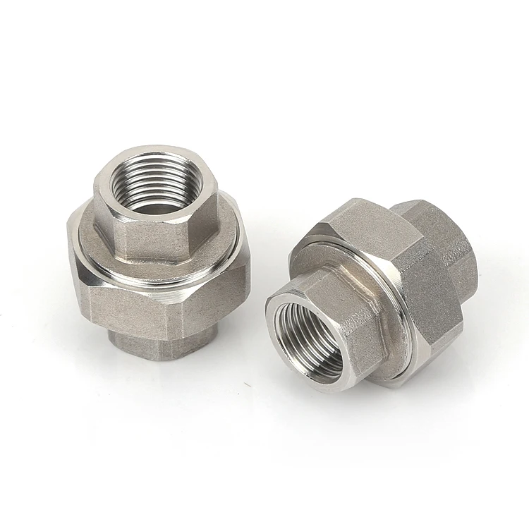 Butt weld union brass with o-ring