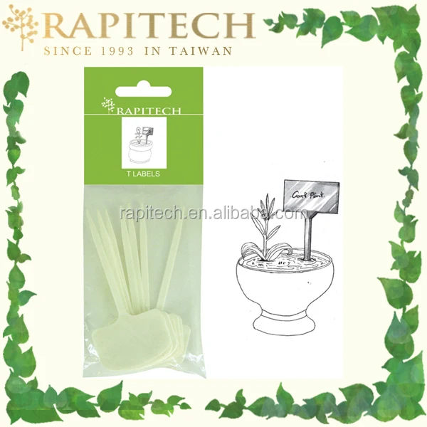 12.5cm Plastic Plant Label Garden Marker T Plant Label