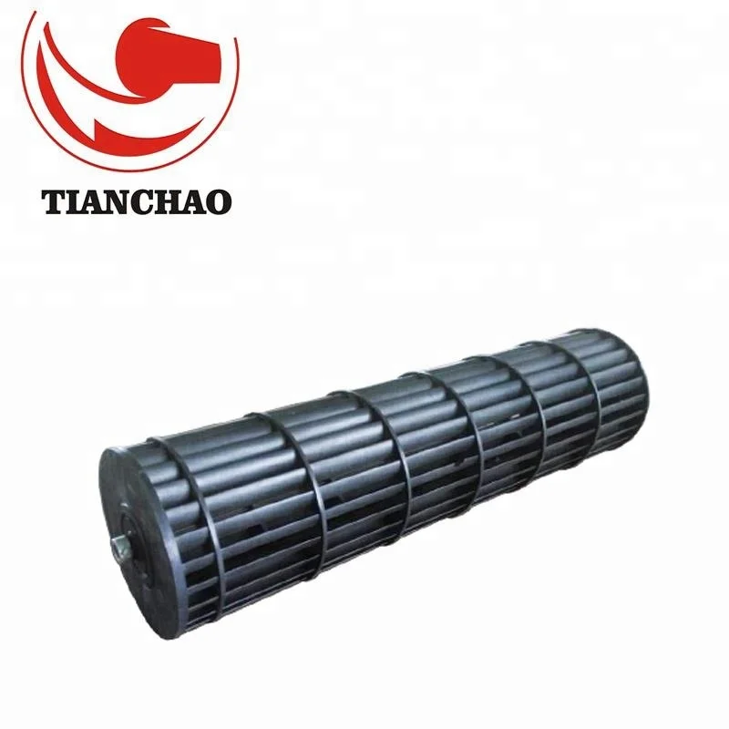 High airflow cross flow fan impeller, ventilation mist impeller