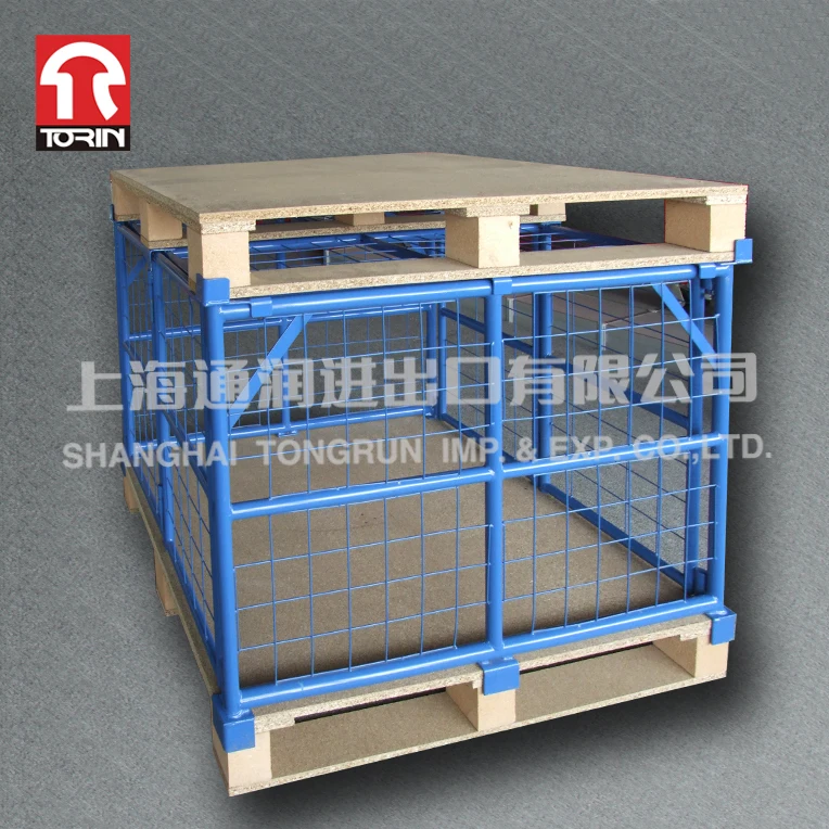 Torin SWK3070 Folding tray fence wire mesh pallet container metal pallet