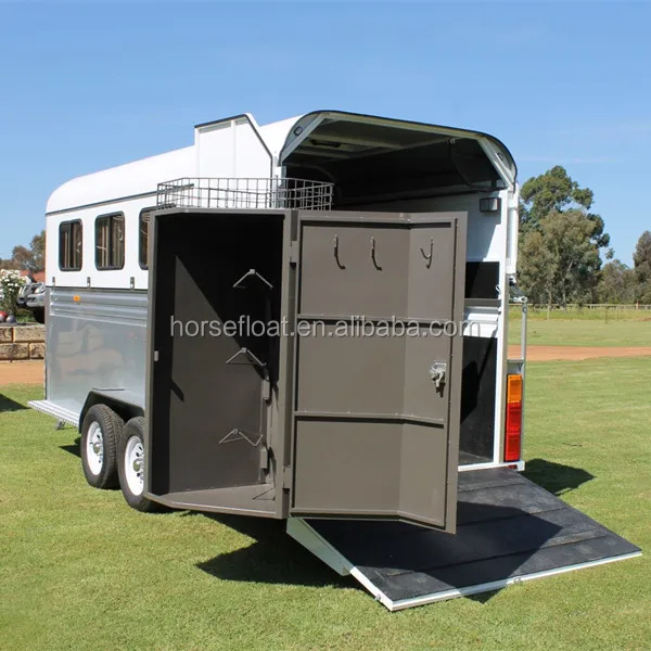 Deluxe horse trailer with bunk beds