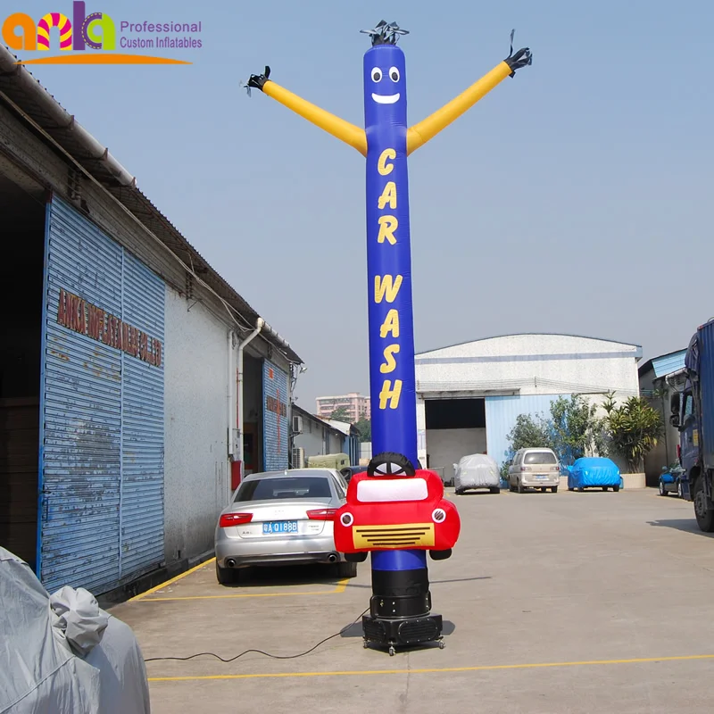 Inflatable sky tube Wind air Dancer puppet for car wash