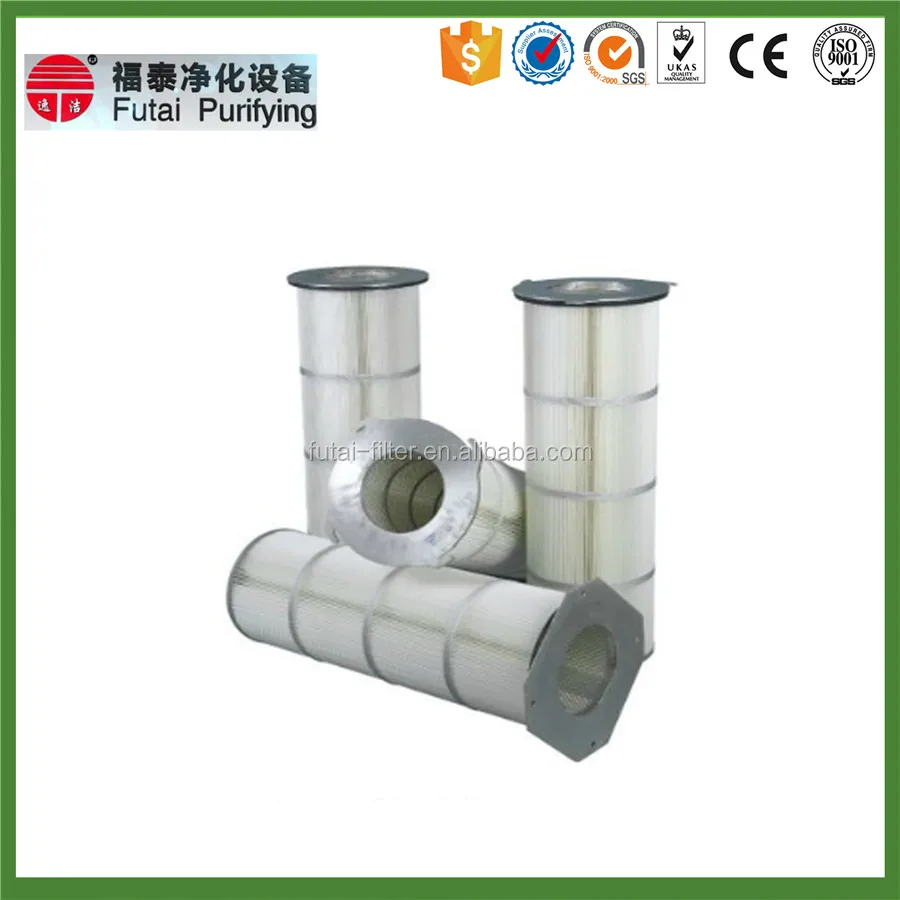 Polyurethane Cover Series Industrial Dust Filter Cartridge