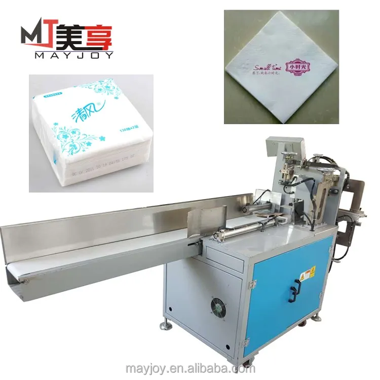 
MAYJOY paper napkin packing machine facial tissue packing machine 