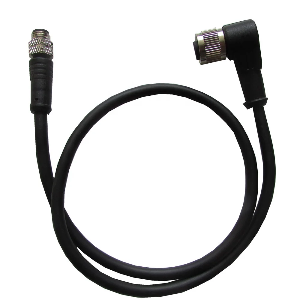 m8 sensor connector and cable with ip67 power m8 connector