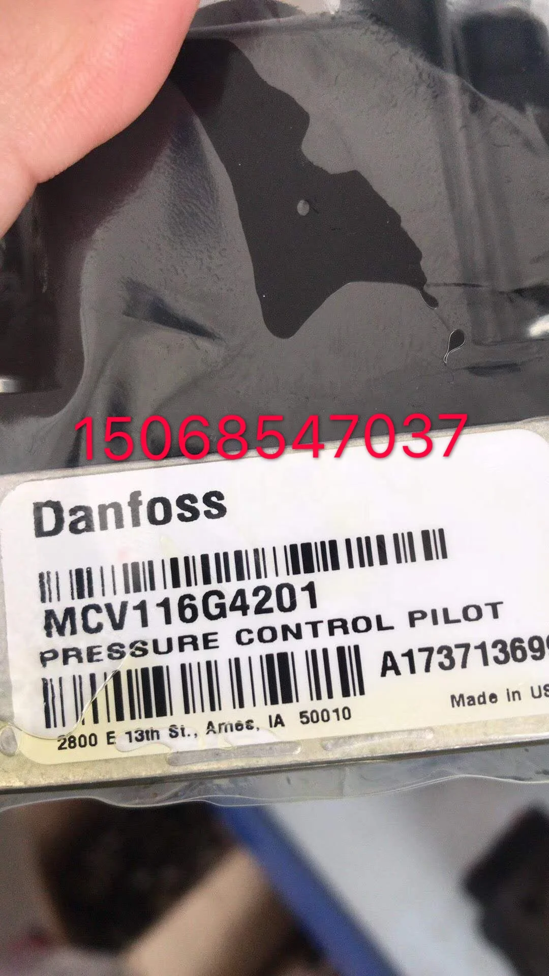 sauer MCV series  MCV116G4201 MCV116G4204 valve for hydraulics machinery pressure control pilot