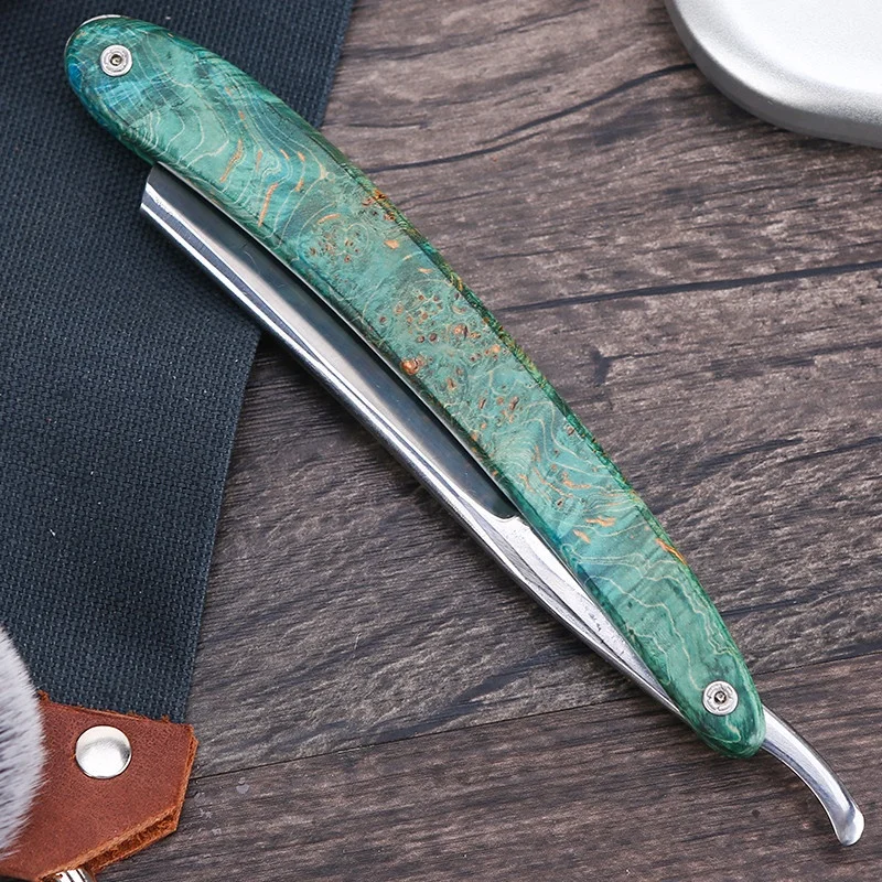 Cut Throat Shaving Straight Razor Carbon Steel Barber Sharpen Straight Razor Shave German Safty Shaver Throat Razors