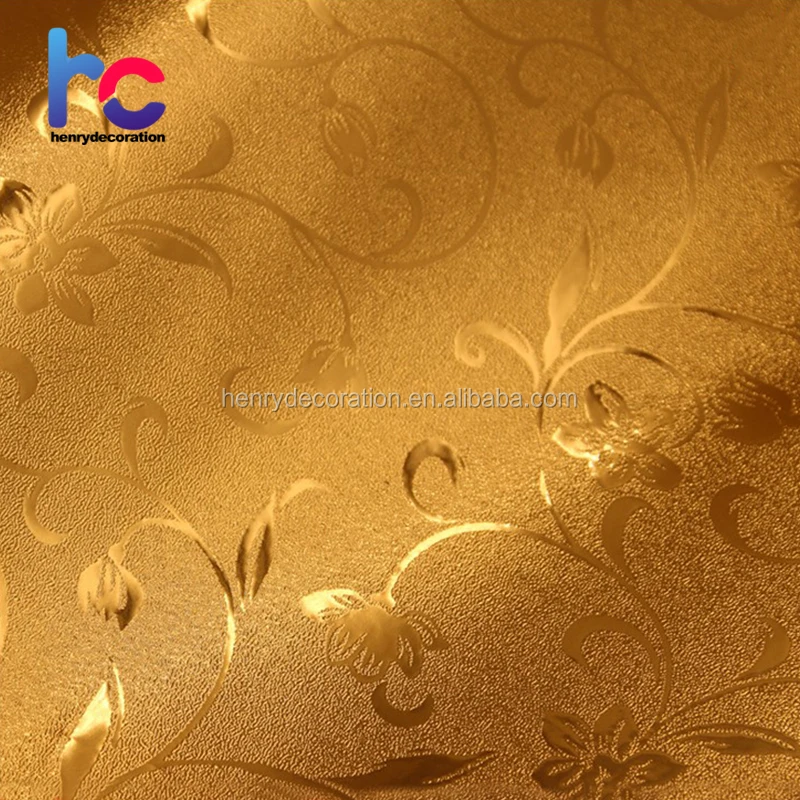 Gold Foil Heat Transfer Aluminum Laminate Film for House Interior Decoration