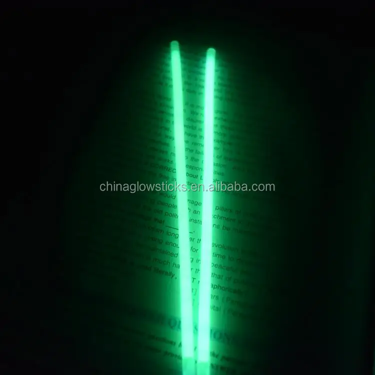 super bright 8 inch glow stick for glow bracelet 100 pack