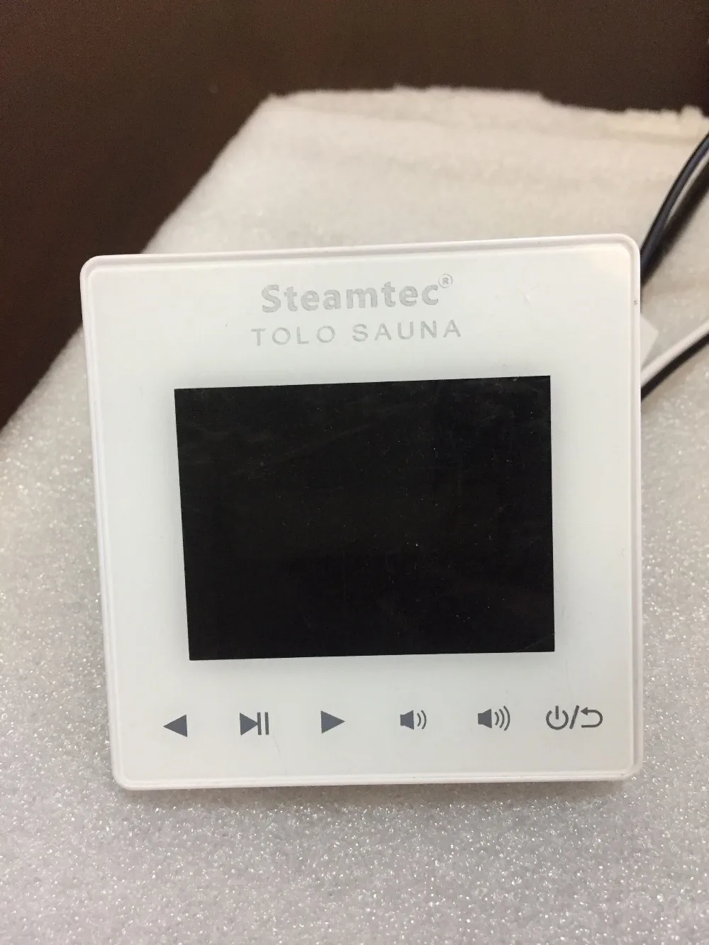 TOLO SAUNA Music System Waterproof Speaker For Sauna Steam Shower Room Blue Tooth Wireless Remote Control Steamtec Brand 6 inch