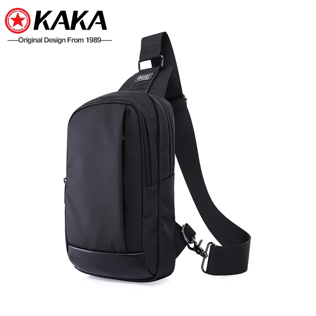 2019 best sell trendy young college boys fashion chest popular men lightweight waterproof crossbody korean sling bag