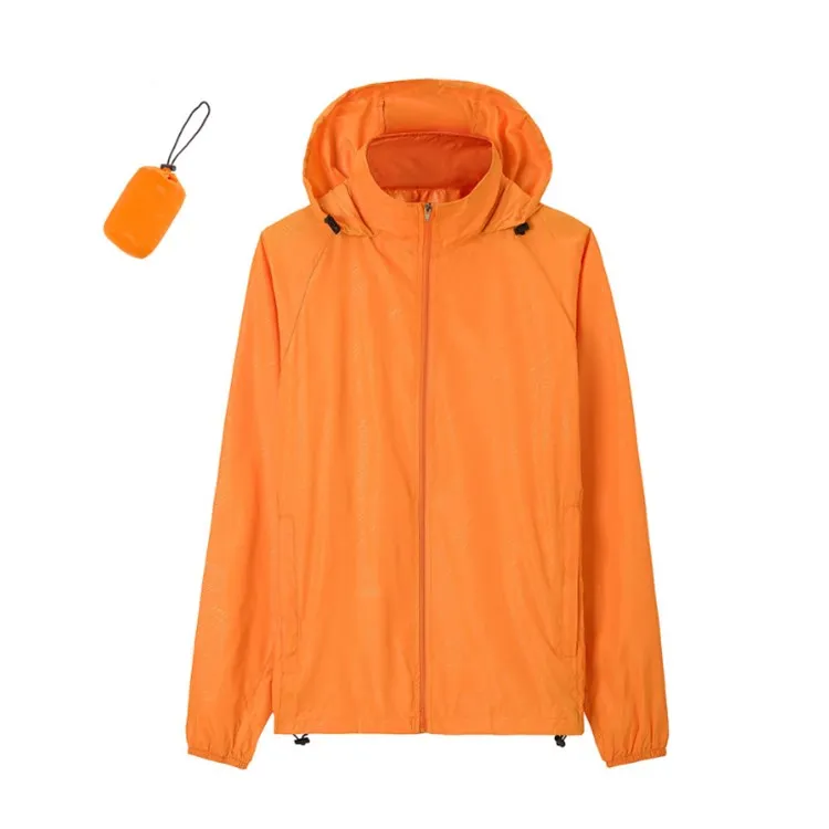 Unisex Outdoor Anti UV Water-Resistant Quick Dry Thin Skin Windbreaker Hooded Jackets for women and mens