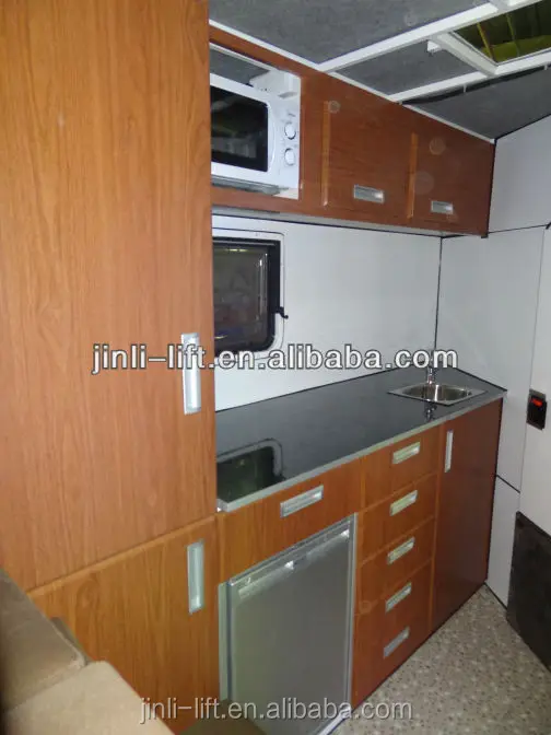 popular horse trailer with human room customized gooseneck trailer