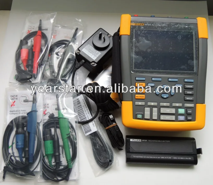 Инструмент для тестирования Скопа Fluke 190-204