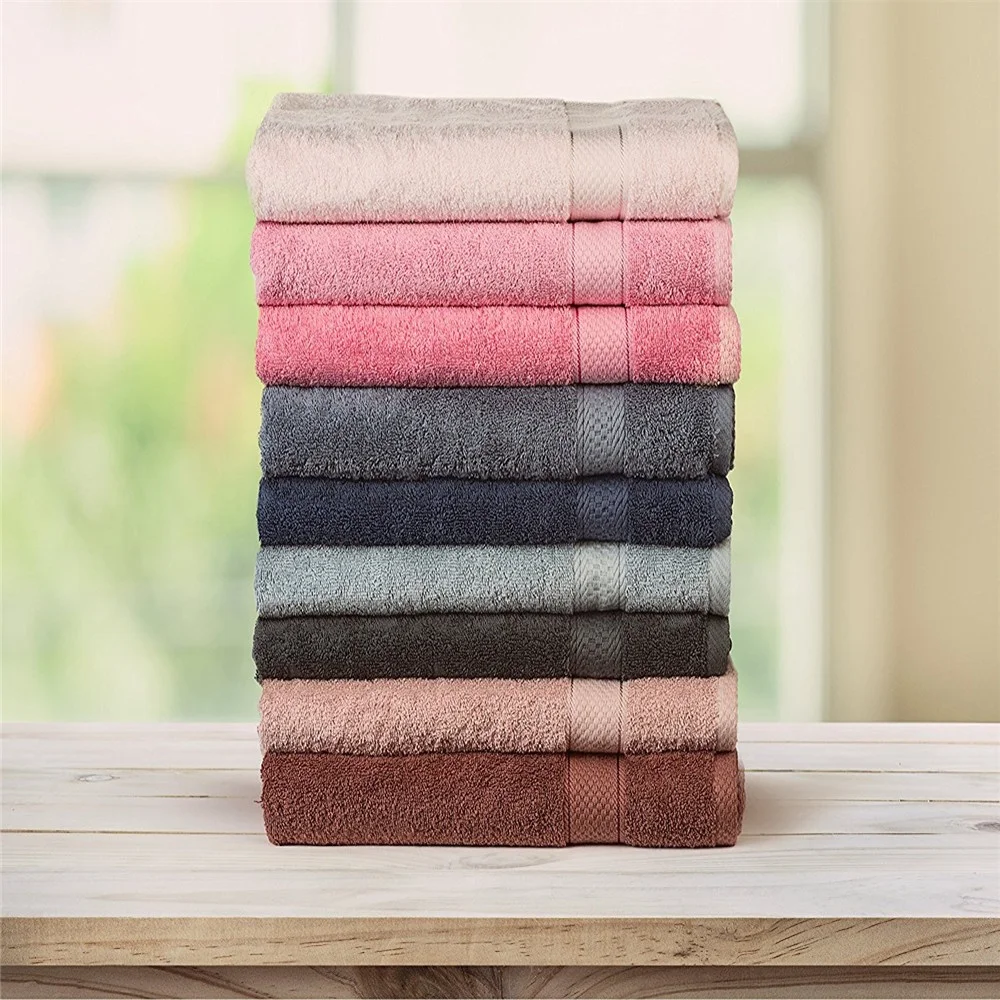 Высокое качество Роскошный 100% хлопок Спа Уход за кожей лица ручной банное полотенце для 5-звездочного отеля Наборы полотенец