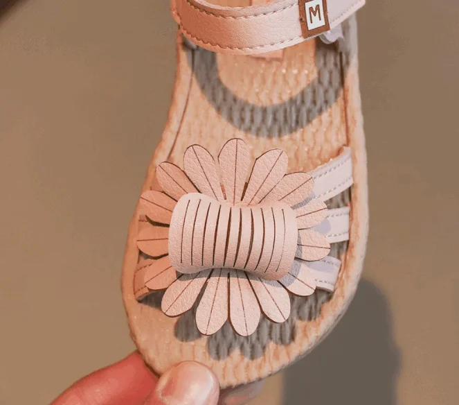 2019 summer girl comfortable princess shoes girls flower children sandals kids causal shoes