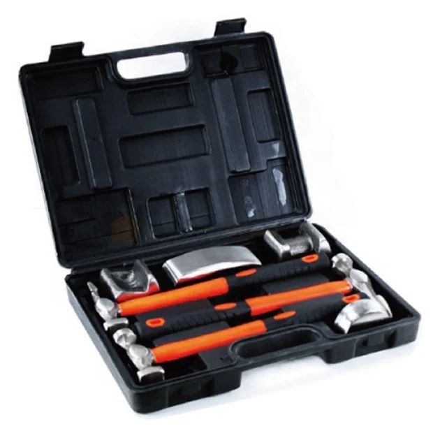 7PCS high quality FENDER KIT HAMMER DOLLY AUTO BODY REPAIR TOOLS SET