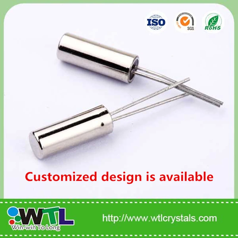 WTL WX2 ПАДЕНИЕ 3*8 мм камертон 32.768 КГц 12.5pF 10ppm кварцевый генератор
