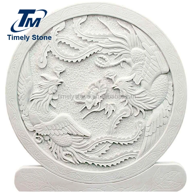 
Stone wall relief sculpture 