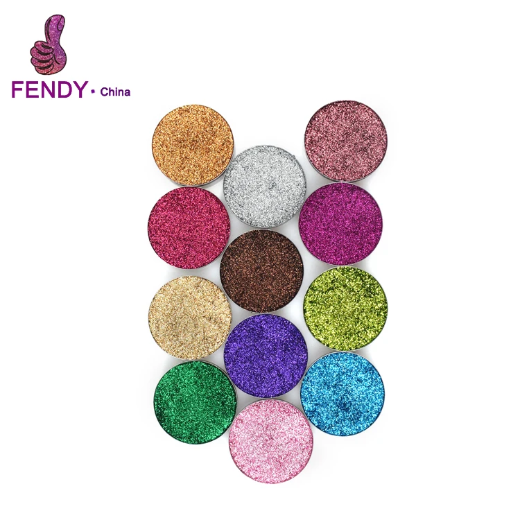 Professional Shining Pressed Glitter Eyeshadow Palette many colors in stock wholesale