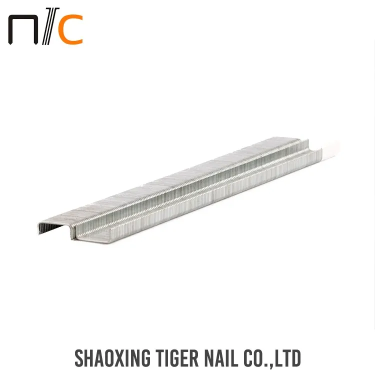 China factory supplier cheap galvanized wire 140 series staples