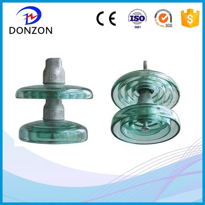 Toughened Glass insulator discs (forged type)