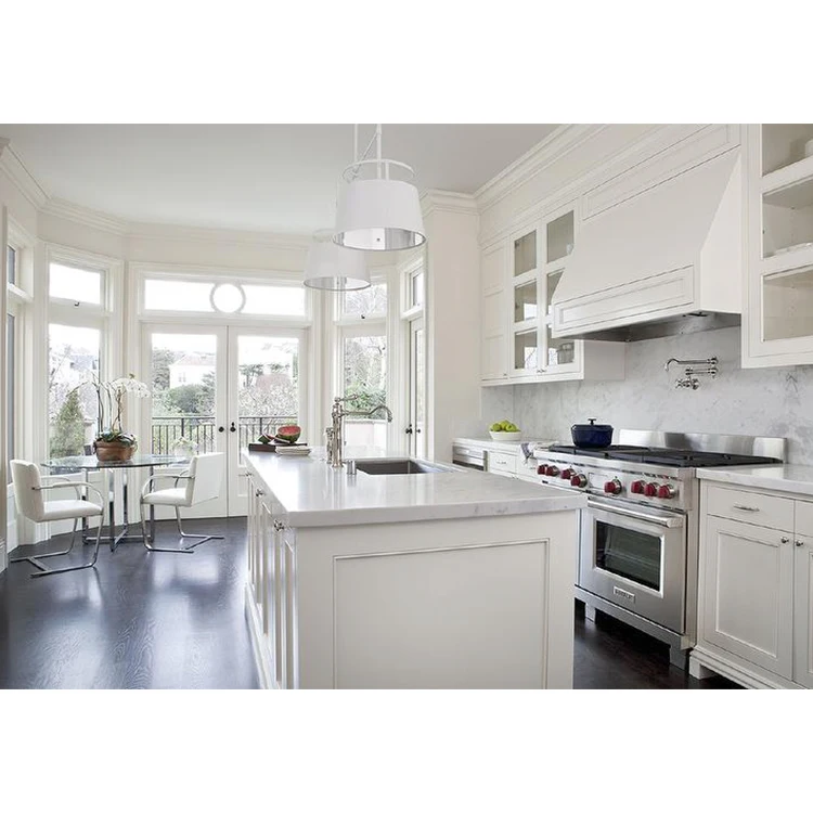 New Design Kitchen Table Solid Wood Kitchen Cabinet  Kitchen Cabinet With Island With Great Price