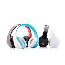 Bluetooth Speakers Headset Stereo with Mic Handsfree Wireless for Audio Vibration Reminder for Smartphone Tablets