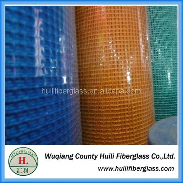 Внутренняя и внешняя стена стеклосетки / е-стекла стекловолокна сетка 75 г / 145 г / 160 г для штукатурки