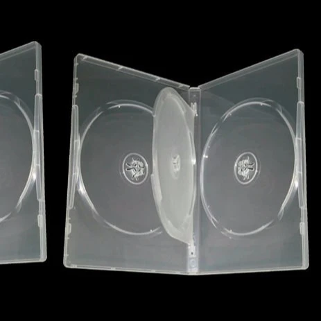 Wholesale Plastic Transparent 10.4mm Single PS Jewel Case CD