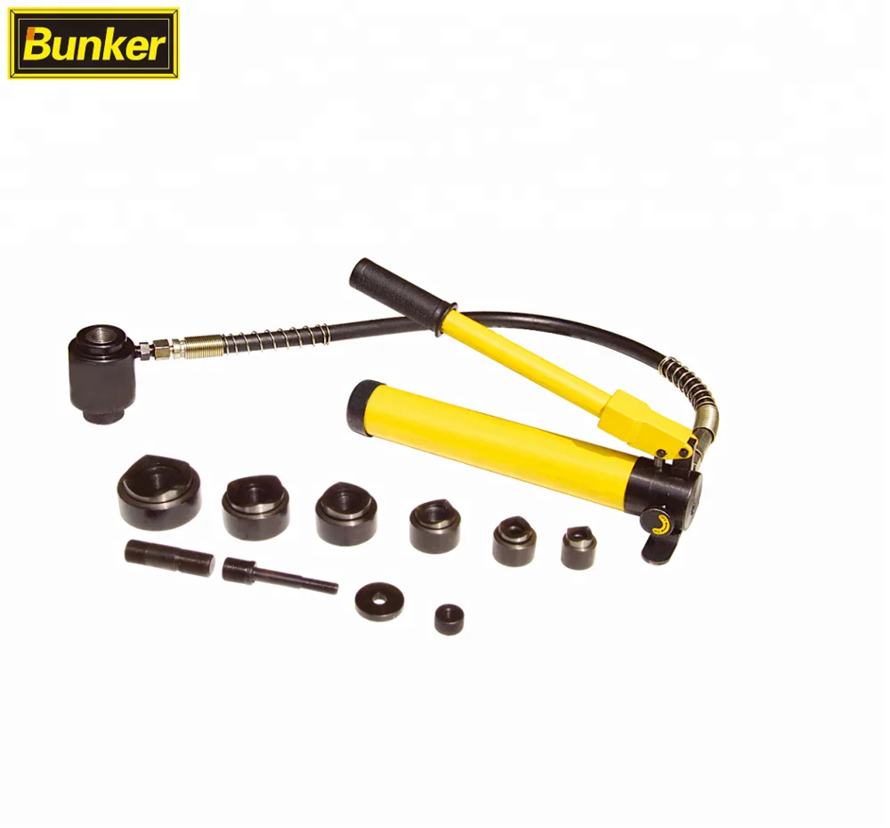Hydraulic opener, opener tools, hole saw