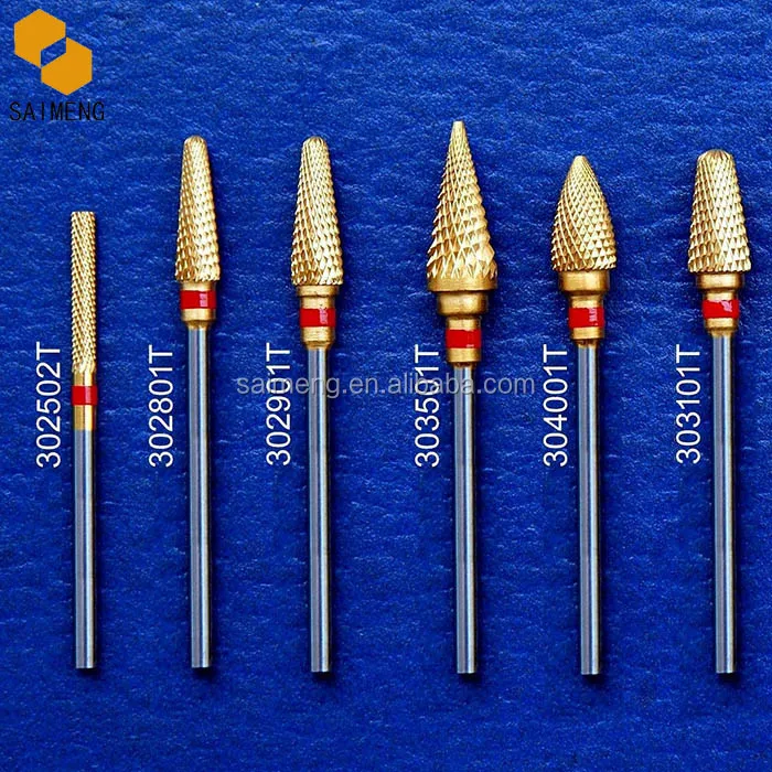 Tungsten Carbide Milling Cutter Nail Drill Bit Nail Bur