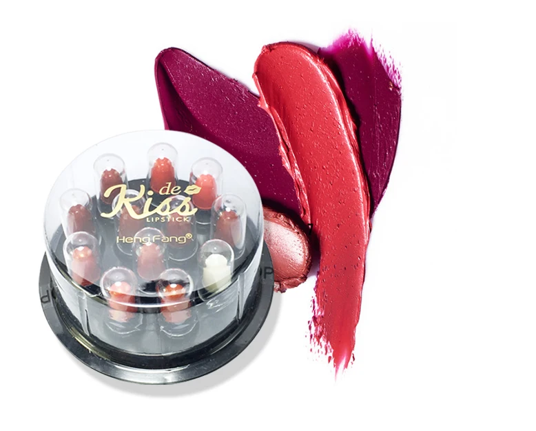 Fashionable Hot Cheap Price Long-Lasting Waterproof Mini Smooth Natural Lipstick lipstick set