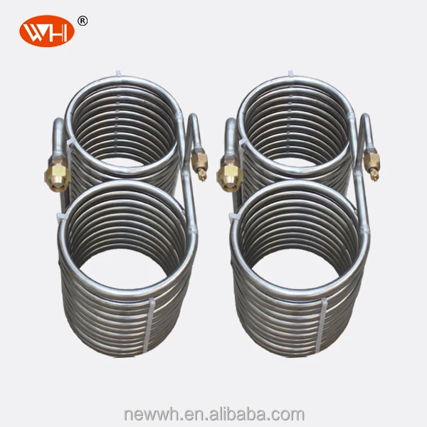 spiral stainless steel tube, spiral titanium heat exchanger, spiral tube coil
