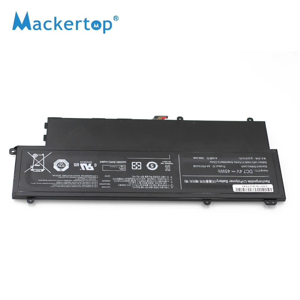7.4V 45Wh Laptop Battery AA-PBYN4AB for Samsung UltraBook NP530U3C NP530U3B