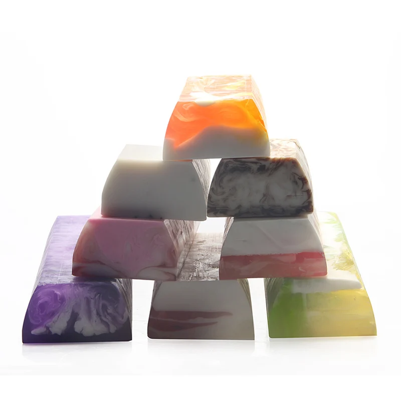 OEM Match foam mesh bag 100% Natural Coffee Milk handmade soap