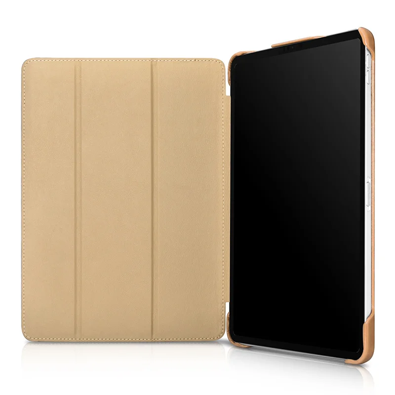 ICARER Best Price Genuine Leather Tablet Protective Case for iPad Pro 12.9 inch 2018