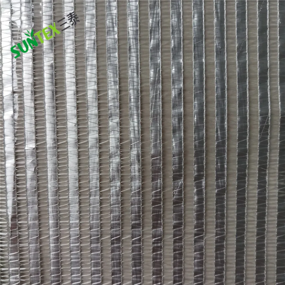 85% Reflective Aluminum Foil Shade Net fabric greenhouse Sunscreen Silver with uv  control sun-shade net Screen mesh 3*100m