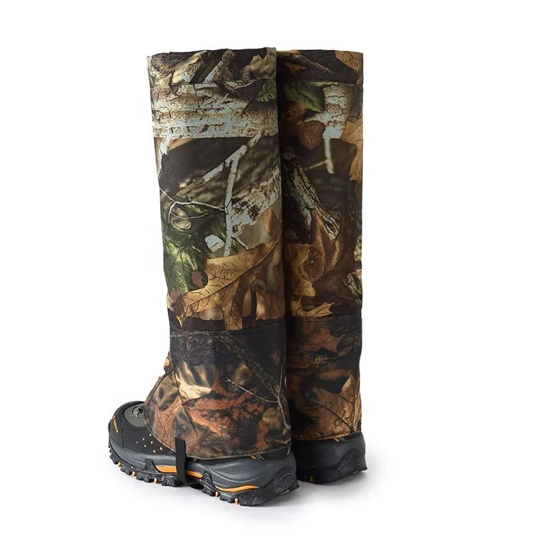 Camo Snakebite Waterproof Snow Leg Outdoor Hiking Hunting Boot Snake Gaiters