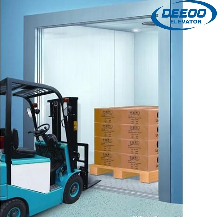 
Best price goods lift warehouse cargo elevator from DEEOO factory 