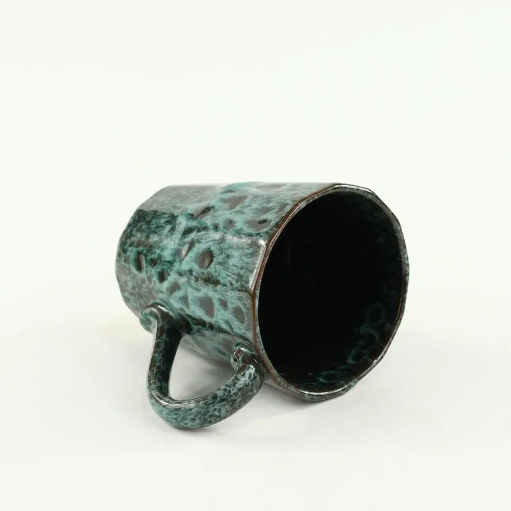 Stoneware Coffee Mugs Daily Item Ceramic Coffee Mug Flambe Glaze Ceramic Cup